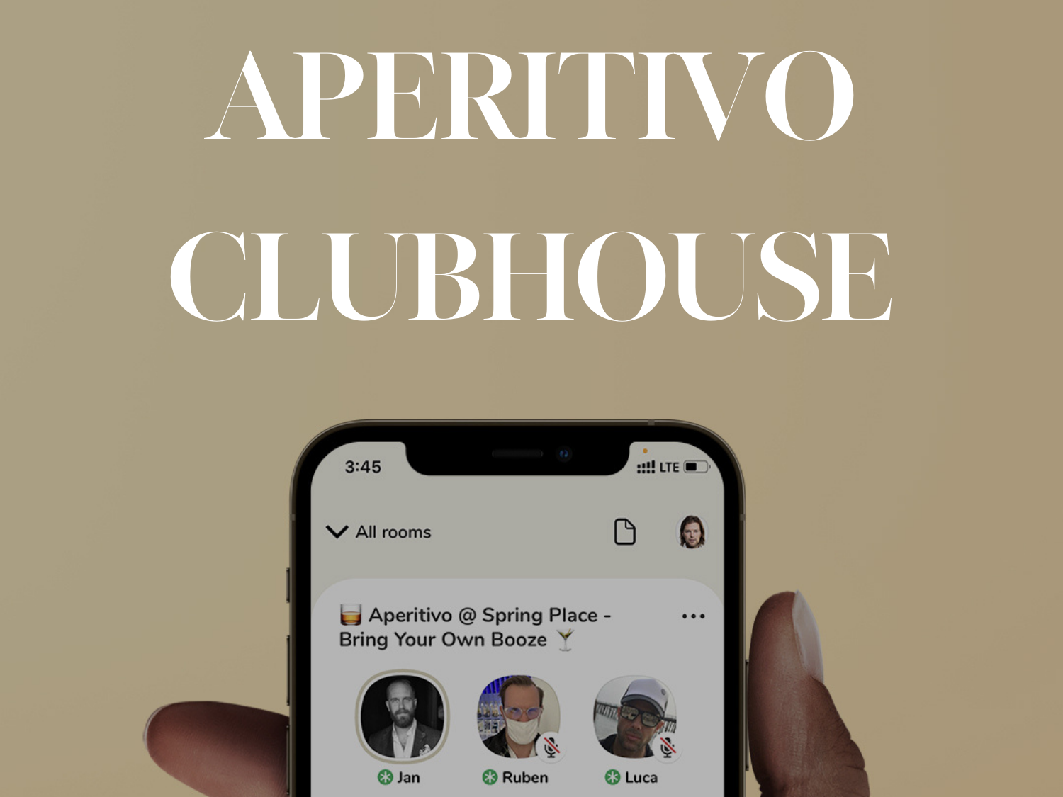 DIGITAL APERITIVO - CLUBHOUSE EDITION